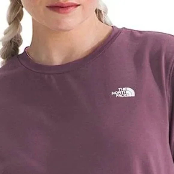 NWT The North Face Adventure Sun Purple Tee Shirt - Picture 4 of 5